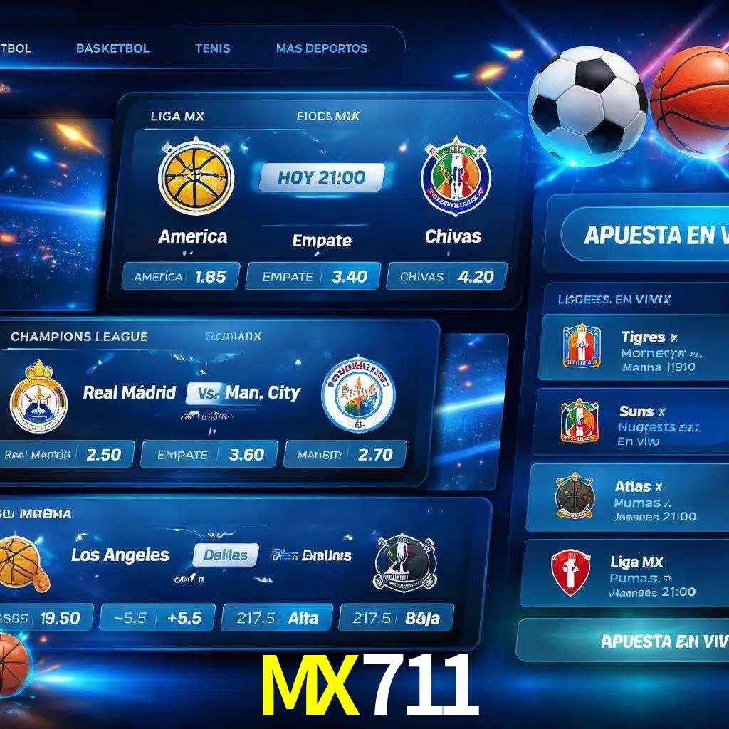 Mercados de apuestas deportivas MX711 para jugadores en México