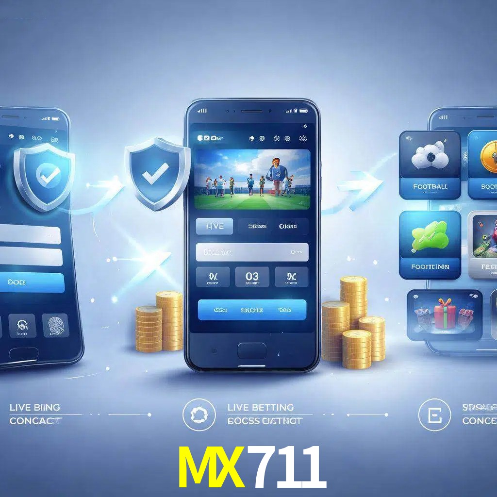 Pasos de acceso a la app MX711 en pantalla de teléfono móvil
