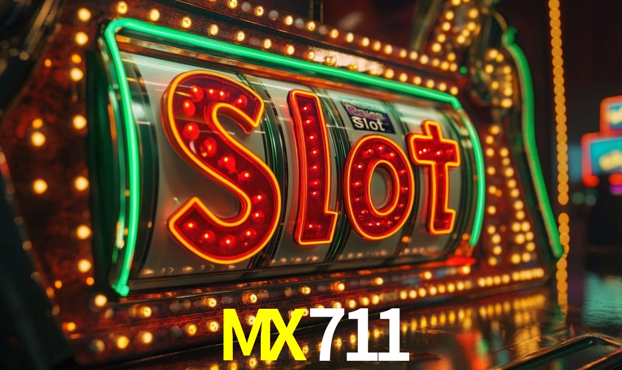 Escena dinámica inspirada en casino con iluminación MX711, cartas, fichas e íconos de juegos digitales en un espacio moderno de juegos.